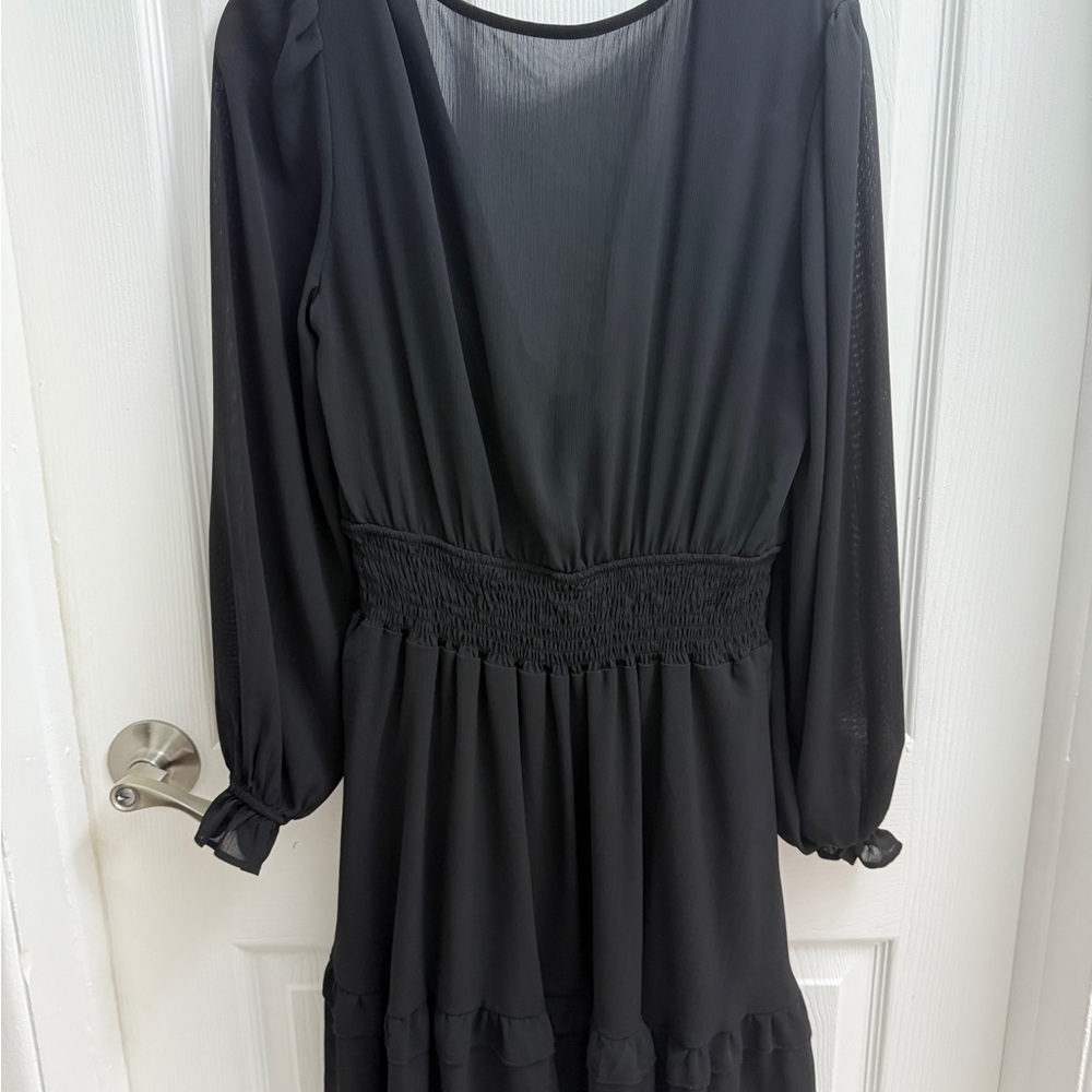 Elegant Black Women's Dress